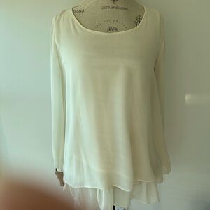 Atmosphere Off-White Long Sleeve Tunic